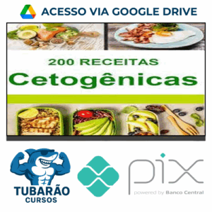 Imagem do rateio do curso 200 Receitas Cetogênicas - Autor Desconhecido
