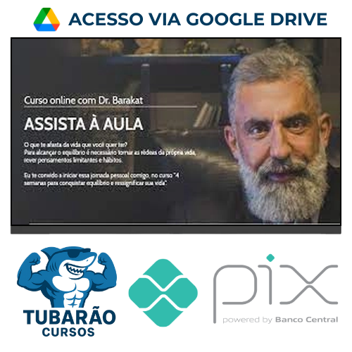 Imagem do rateio do curso 4 Semanas para Conquistar Equilíbrio e Ressignificar sua Vida - Dr. Barakat