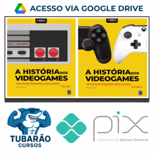 Imagem do rateio do curso A História dos Vídeogames - Evan Amos [INGLÊS]