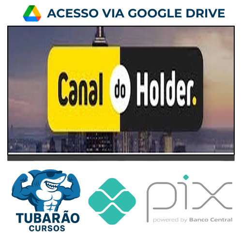 Imagem do rateio do curso Ações, Fiis, Stocks e Reits: do Básico ao Avançado - Fabio Faria (Canal Do Holder)