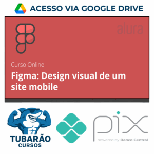 Imagem do rateio do curso Alura: Figma, Design Visual de um Site Mobile - André Lisboa