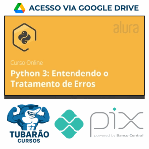 Imagem do rateio do curso Alura: Python 3 Entendendo o Tratamento de Erros - Ronald Rodrigues Farias