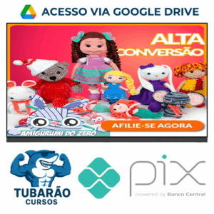Imagem do rateio do curso Amigurumi do Zero - Juliana Campos