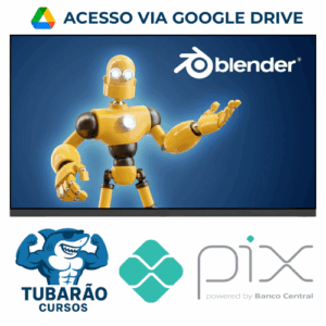 Imagem do rateio do curso Aprenda Blender Agora - Gustavo Rosa
