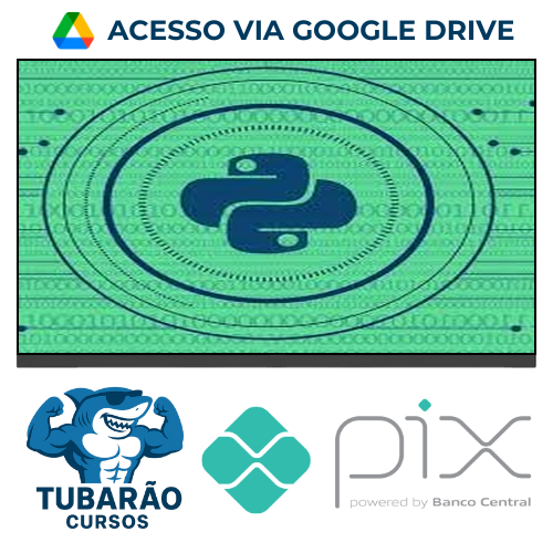 Imagem do rateio do curso Aprenda Python e Ethical Hacking do Zero - Zaid Sabih [INGLÊS]