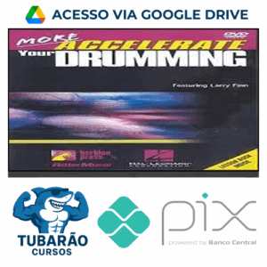 Imagem do rateio do curso Berklee Press: Accelerate Your Drumming - Larry Finn [INGLÊS]