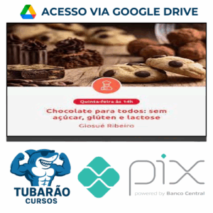 Imagem do rateio do curso Chocolate para Todos: Sem Acúcar, Gluten e Lactose - Giosue Ribeiro