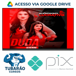 Imagem do rateio do curso Código Pin Lucrativo - Duda Serenine