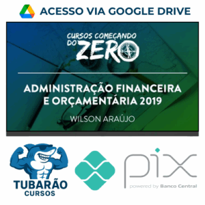 Imagem do rateio do curso Começando do Zero: Administração Financeira e Orçamentária - Wilson Araújo