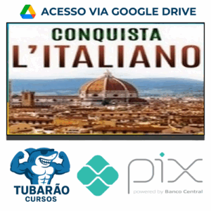Imagem do rateio do curso Conquista L'Italiano - Pier Luigi e Alberto Arrighini