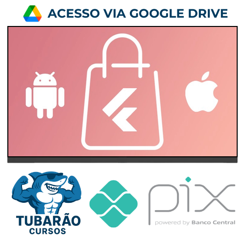 Imagem do rateio do curso Crie Uma Loja Virtual Completa: Android e IOS com Flutter - Daniel Ciolfi
