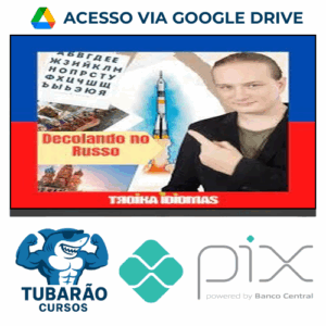 Imagem do rateio do curso Curso Básico de Russo e Vocabulário Para Turismo - Dimitri Olegovich Bobrovnikov