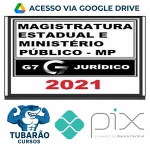 Imagem do rateio do curso Curso Magistratura e Ministério Público Estadual - G7 Jurídico
