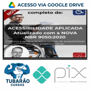 Imagem do rateio do curso Curso Nbr 9050 Acessibilidade Aplicada - Eduardo Ronchetti
