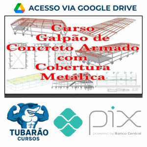 Imagem do rateio do curso Cypecad: Barracão com Cobertura Metálica - Ítallo Bernardo