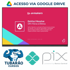 Imagem do rateio do curso DaVinci Resolve: OFX Filtros e Efeitos - AvMakers