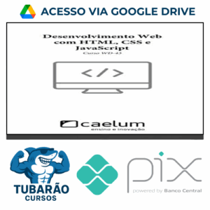 Imagem do rateio do curso Desenvolvimento Web com Html, CSS e Javascript - Caelum