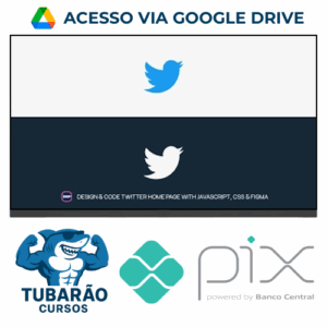 Imagem do rateio do curso Design and Code Twitter Home Page with JavaScript, CSS & Figma - Hossein Boroji [INGLÊS]