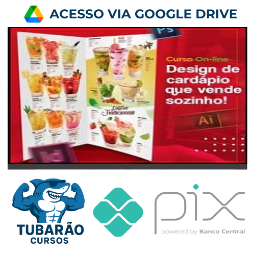 Imagem do rateio do curso Design de Cardápio que Vende Sozinho! - Thiago Sarandy Da Silva