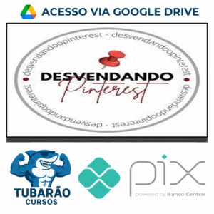 Imagem do rateio do curso Desvendando o Pinterest - Stephany Leite