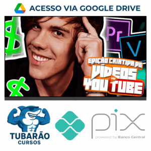 Imagem do rateio do curso Edição de Video para YouTube - Poladoful