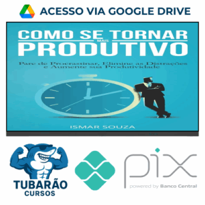Imagem do rateio do curso Elimine a Procrastinação e Aumente Sua Produtividade - Ismar Souza