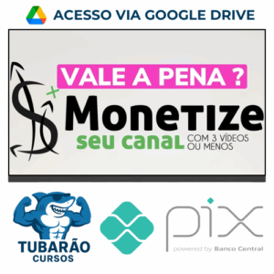 Imagem do rateio do curso Escola para Youtubers: Monetize seu Canal com 3 Vídeos ou Menos - Caique Pereira