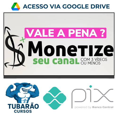 Imagem do rateio do curso Escola para Youtubers: Monetize seu Canal com 3 Vídeos ou Menos - Caique Pereira