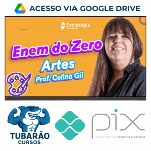 Imagem do rateio do curso Estratégia ENEM: Artes - Celina Gil e Marco Túlio