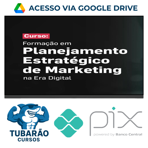 Imagem do rateio do curso Formação em Planejamento Estratégico de Marketing na Era Digital - Nino Carvalho