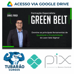Imagem do rateio do curso Green Belt Lean Six Sigma - Daniel Fraga