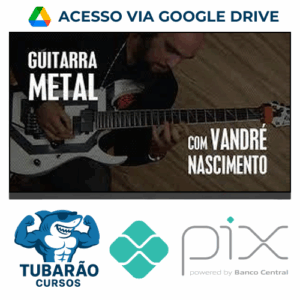 Imagem do rateio do curso GuitarPedia: Metal - Vandré Nascimento