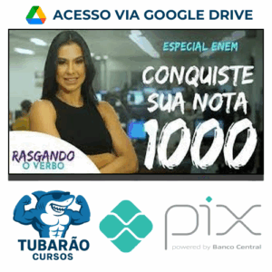 Imagem do rateio do curso Hackeando o Enem: Redação - Prof. Cíntia Chagas