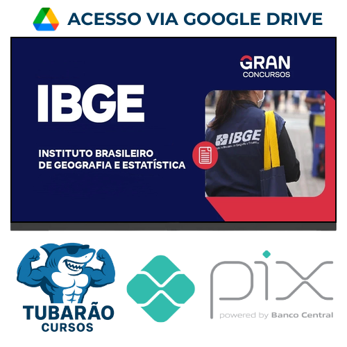 Imagem do rateio do curso IBGE (Censo 2023): Supervisor de Coleta e Qualidade (Pós-edital) - Gran Cursos Online