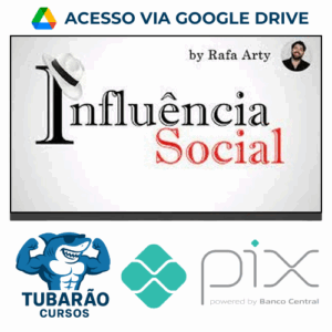 Imagem do rateio do curso Influência Social - Rafael Arty
