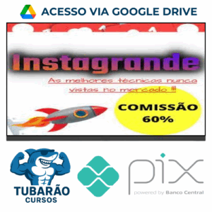 Imagem do rateio do curso Instagrande - João Vitor Mendes
