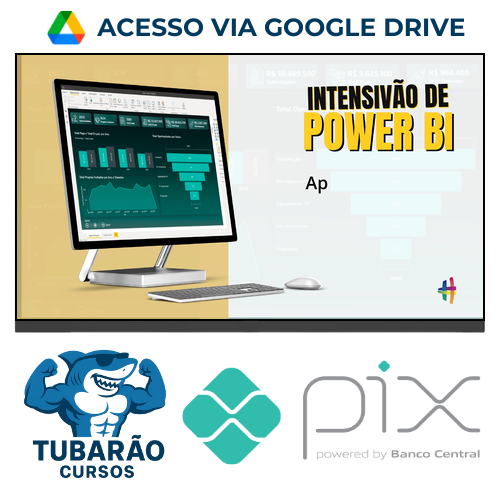 Imagem do rateio do curso Intensivão Power BI - Hashtag Treinamentos