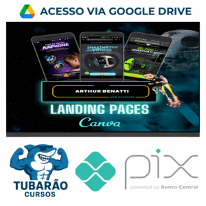Imagem do rateio do curso Landing Canva - Arthur Benatti