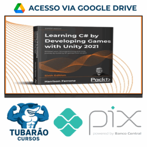 Imagem do rateio do curso Learning C# By Developing Games With Unity - Harrison Ferrone [Inglês]