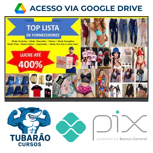 Imagem do rateio do curso Lista de 400 fornecedores - Fornecedores Top Brasil