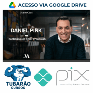 Imagem do rateio do curso MasterClass Daniel Pink Teaches Sales and Persuasion - Daniel Pink [INGLÊS]