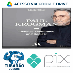 Imagem do rateio do curso MasterClass Economics and Society - Paul Krugman [INGLÊS]