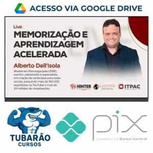 Imagem do rateio do curso Memorização e Aprendizagem Acelerada - Alberto Dell'Isola