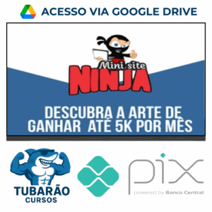 Imagem do rateio do curso Mini Site Ninja 2.0 - Venha Ser Um Ninja