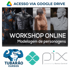 Imagem do rateio do curso Modelagem de Personagens Para Impressão 3D - Bernardo Yang