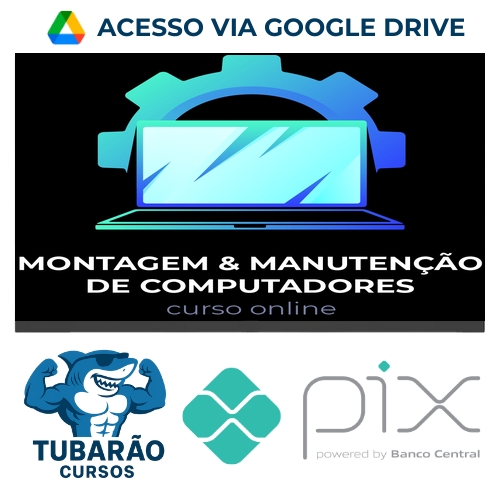 Imagem do rateio do curso Montagem e Manutenção de Computadores - Marcos Fortes