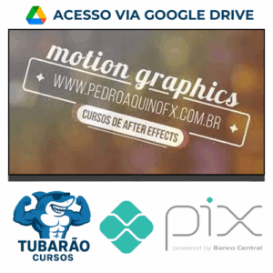 Imagem do rateio do curso Motion Graphics para Produtores de Vídeo - Pedro Aquino FX