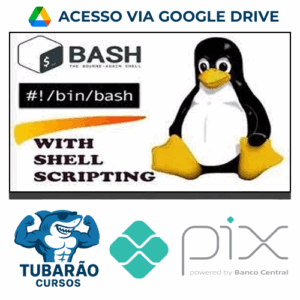 Imagem do rateio do curso O Guia Completo de Bash Shell Scripting - Richard Böhm [INGLÊS]
