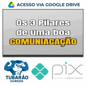 Imagem do rateio do curso Os 3 Pilares de Uma Boa Comunicação - Pedro Uzita