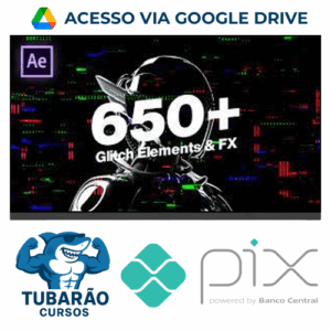 Imagem do rateio do curso [PACK] Videohive: 650+ Glitch Elements - VCGMotion [INGLÊS]
